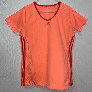 Adidas Womens Salmon Running Shirt